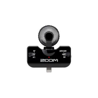 Smartphone Microphones - Zoom iQ5 Stereo Microphone for iOS Lightning black - quick order from manufacturer