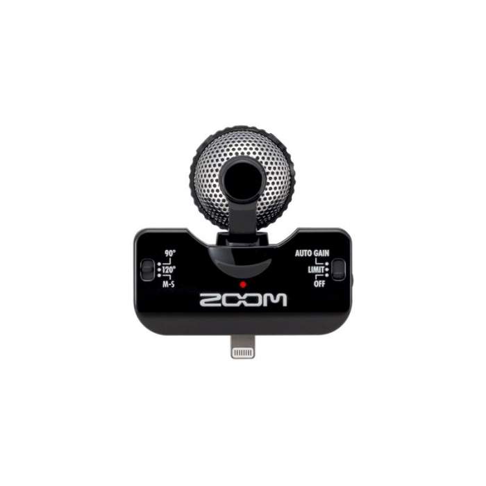 Zoom iQ5 black Recorder - Микрофоны