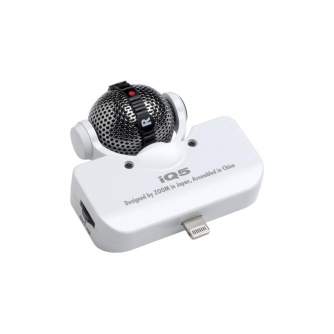 Zoom iQ5 white Recorder - Mikrofoni