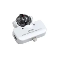Smartphone Microphones - Zoom iQ5 Stereo Microphone for iOS Iphone Lightning white - quick order from manufacturerSmartphone Microphones - Zoom iQ5 Stereo Microphone for iOS Iphone Lightning white - quick order from manufacturer