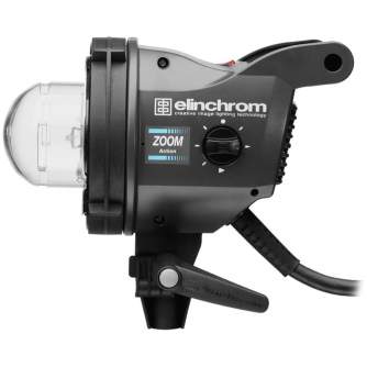 Studio Frashes with Power Packs - Elinchrom LampHead Zoom Action - quick order from manufacturer