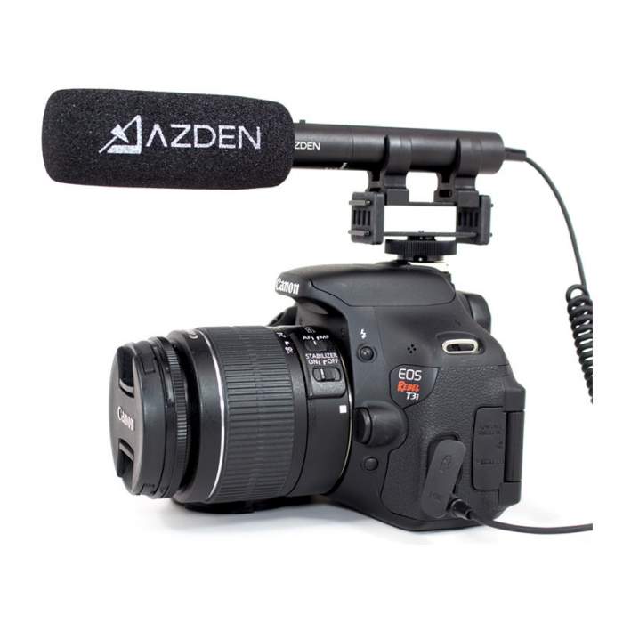 Videokameru mikrofoni - AZDEN SMX-10 DSLR VIDEO MICROPHONE, STEREO SMX-10 - купить сегодня в магазине и с доставкой