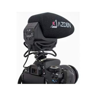 Microphones - AZDEN DSLR VIDEO MICROPHONE SMX-30 STEREO & MONO - quick order from manufacturer