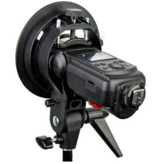 Piederumi kameru zibspuldzēm - Godox S-type Speedlite Bracket zibspuldzes stiprinājums Bowens mount - perc šodien veikalā un ar piegādi