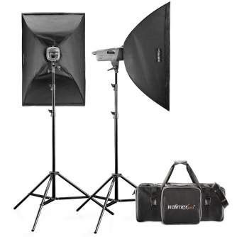 Studio flash kits - walimex pro VE Set Classic 3/3 2SB+ - quick order from manufacturer