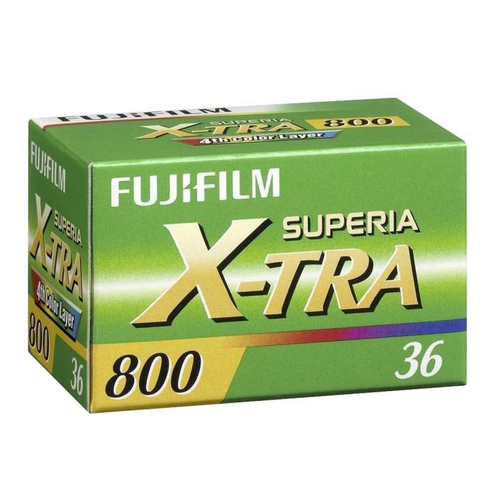 Больше не производится - Fujifilm Fujicolor film Superia X-TRA 800/36
