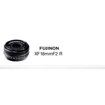 Lenses - Fujifilm Lens Fujinon XF18mmF2 R - quick order from manufacturer