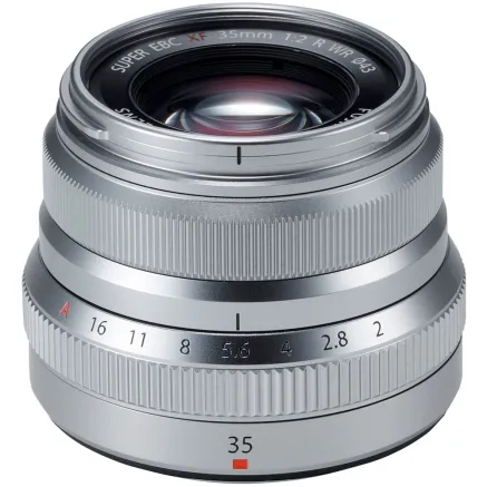 FUJIFILM Lens Fujinon XF35mm F2 R WR Silver