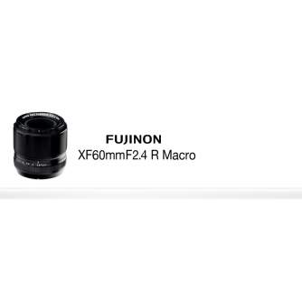 Objektīvi - FUJIFILM Lens Fujinon XF-60mm F2.4 R Macro - ātri pasūtīt no ražotāja