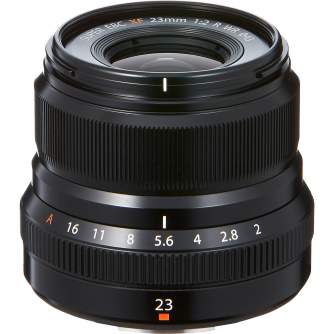 Объективы - Fujifilm Lens Fujinon XF23mm F2 R WR Black - быстрый заказ от производителя