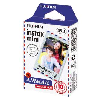 Картриджи для инстакамер - FUJIFILM Colorfilm instax mini AIRMAIL (10PK) - быстрый заказ от производителя