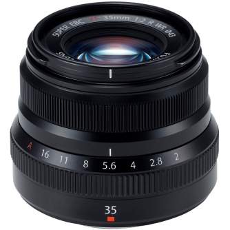 Lenses - Fujifilm Lens Fujinon XF35mmF2 R WR Black - quick order from manufacturer