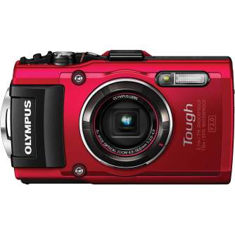 Kompaktkameras - Olympus TG-4 Red - ātri pasūtīt no ražotāja