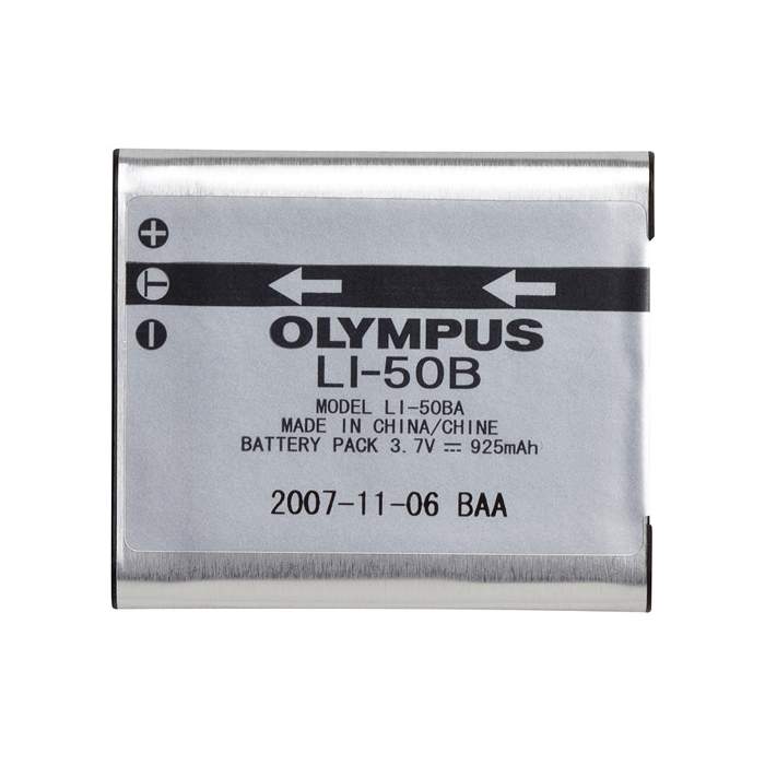 Kameru akumulatori - Olympus LI-50B Lithium Ion rechargeable Battery - ātri pasūtīt no ražotāja
