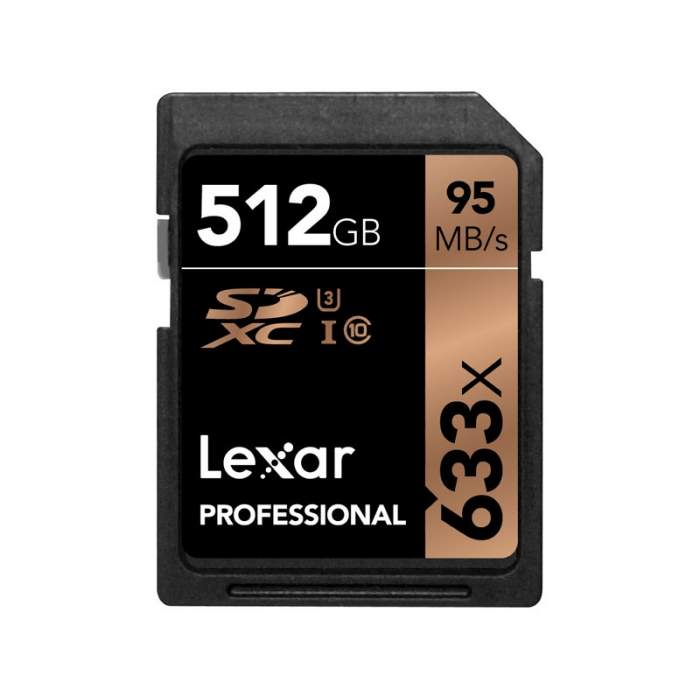 Vairs neražo - LEXAR PRO 633X SDHC/SDXC UHS-I U1/U3 (V30) R95/W45 16GB (V10) R95