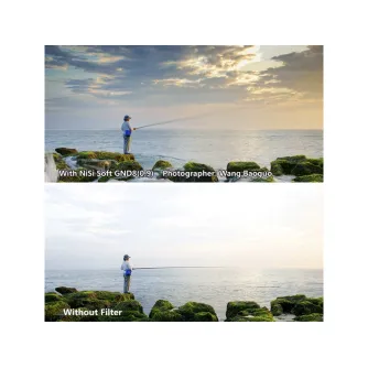 Graduated Filters - NISI SQUARE NANO IR GND SOFT 150X170MM GND4 0,6 - quick order from manufacturer