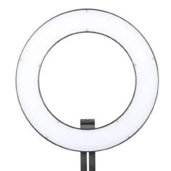 Ring Light - Falcon Eyes Bi-Color LED Ring Lamp Dimmable DVR-384DVC on 230V - quick order from manufacturer