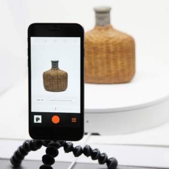 3D/360 foto sistēmas - Orangemonkie Mini elektronisks priekšmetu galdiņš Foldio360 291665 - ātri pasūtīt no ražotāja