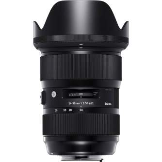 Objektīvi - Sigma 24-35mm f/2.0 DG HSM Art lens for Canon - быстрый заказ от производителя