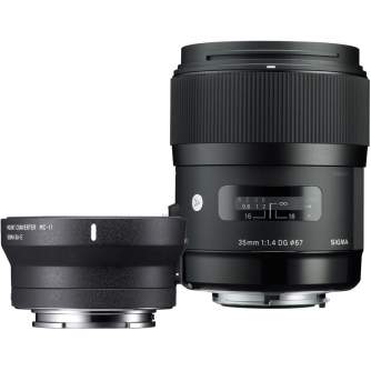 Lenses - Sigma 35mm F1.4 DG HSM Sony E-mount [ART] - quick order from manufacturer