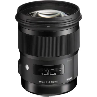 SLR Objektīvi - Sigma 50mm F1.4 DG HSM Canon ART - perc šodien Master Foto veikalā un ar piegādi