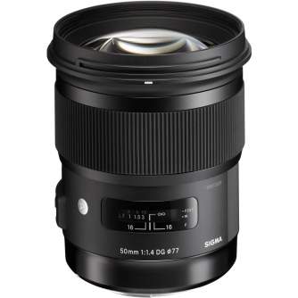 Lenses - Sigma 50mm F1.4 DG HSM Art Canon EF mount - quick order from manufacturer