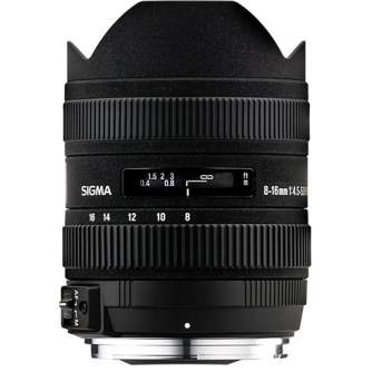 Objektīvi - Sigma 8-16mm F4.5-5.6 DC HSM Canon - ātri pasūtīt no ražotāja