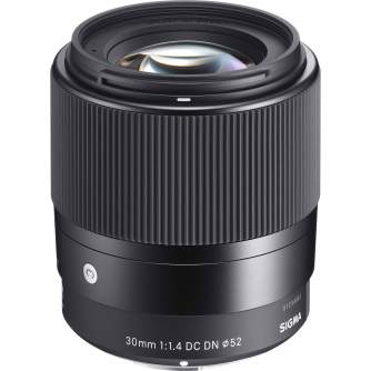 Objektīvi - Sigma 30mm F1.4 DC DN Sony E-mount [CONTEMPORARY] - купить сегодня в магазине и с доставкой