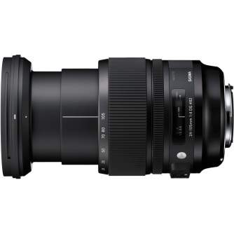Objektīvi - Sigma 24-105mm F4.0 DG OS HSM Canon [ART] - perc šodien veikalā un ar piegādi