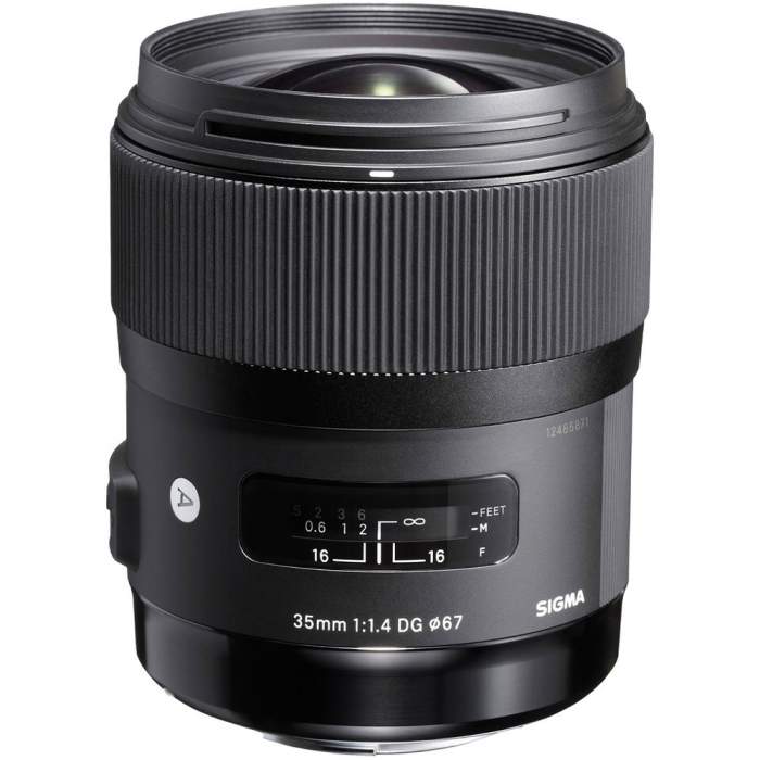 Lenses - Sigma 35mm F1.4 DG HSM Art Canon EF mount - buy today in store and with delivery