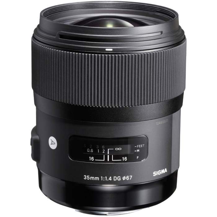 Objektīvi - Sigma 35mm F1.4 DG HSM Canon [ART] - купить сегодня в магазине и с доставкой