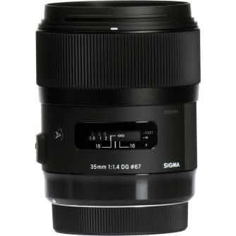 Lenses - Sigma 35mm F1.4 DG HSM Art Canon EF mount - buy today in store and with delivery