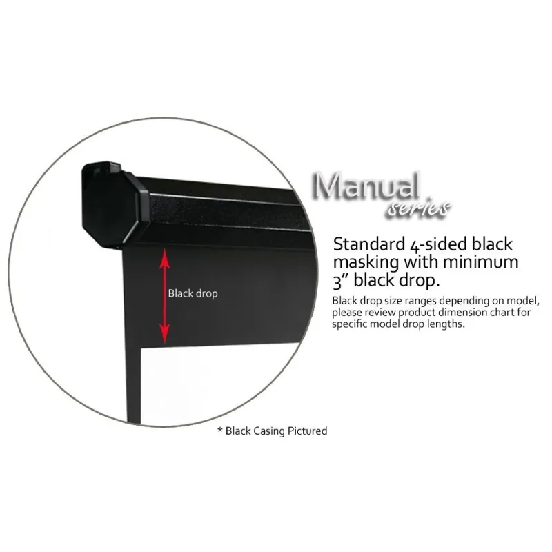 Order Elite Screens M100NWV1 4:3, 2.03 m