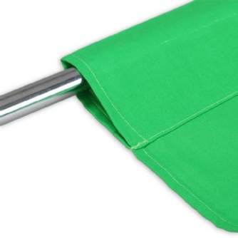 Backgrounds - Falcon Eyes Background Cloth BCP-10 2,7x7 m Chroma Green - quick order from manufacturer