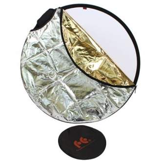 Foldable Reflectors - Falcon Eyes Reflector 5 in 1 With Grip RFEG-32SLG 82 cm - quick order from manufacturer