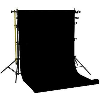 Background Set with Holder - Falcon Eyes Background System SPK-1Z with 1 Roll Black 1.35x11 m - quick order from manufacturer