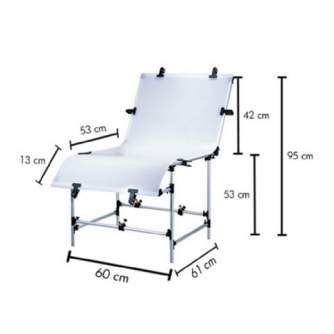 Lighting Tables - Falcon Eyes Photo Table ST-0613T 60x130 - quick order from manufacturer