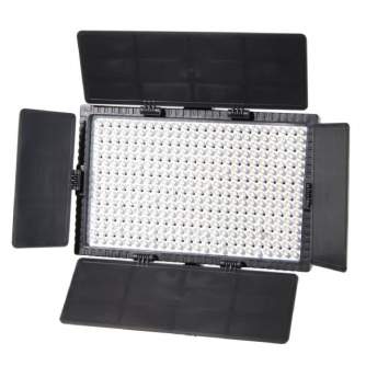 Light Panels - Falcon Eyes Bi-Color LED Lamp Set Dimmable DV-384CT-K2 incl. Battery - quick order from manufacturer