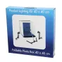 Light Cubes - Falcon Eyes Foldable Photo Box PBK-40AB-2LS 40x40 cm + 2 x 50W Lamps - quick order from manufacturer