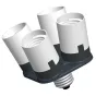 Fluorescent - Falcon Eyes Lampholder AD-4E27 from 1 to 4 Lamps - quick order from manufacturer