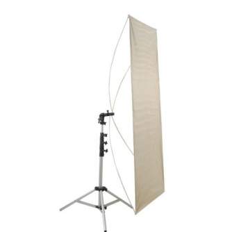 Foldable Reflectors - Falcon Eyes Reflector RR-3570S Silver/White 89x178 cm - buy today in store and with delivery