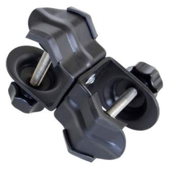 Holders Clamps - Falcon Eyes Tube Clamp CLD-35 for 2 Tubes - quick order from manufacturer