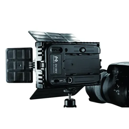 Falcon Eyes LED Lamp Set Dimmable DV-96V-K2 incl. Battery