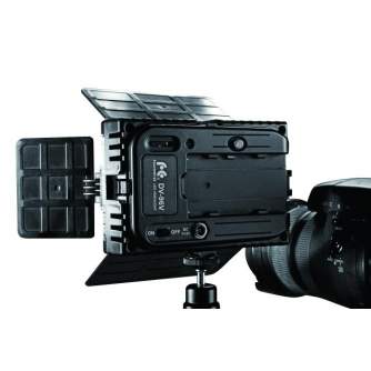 On-camera LED light - Falcon Eyes LED Lamp Set Dimmable DV-96V-K2 incl. Battery - quick order from manufacturer