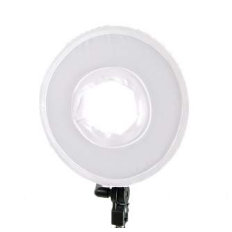 Ring Light - Falcon Eyes Bi-Color LED Ring Lamp Dimmable DVR-300DVC on 230V - quick order from manufacturer