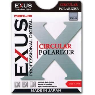 CPL polarizācijas filtri - Marumi Filter EXUS Circ. Pola 62mm - ātri pasūtīt no ražotāja