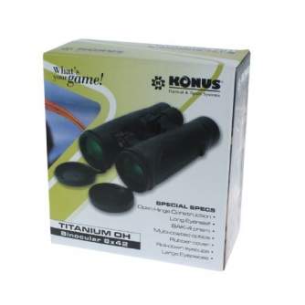 Binoculars - Konus Binoculars Titanium Evo OH 8x42 WP - quick order from manufacturer