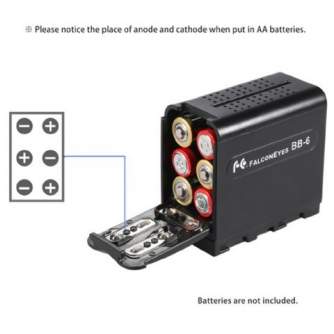 AC adapteri, strāvas vadi - Falcon Eyes Battery Pack BB-06 - ātri pasūtīt no ražotāja