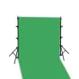 Fonu komplekti ar turētāju - Linkstar Background System + Cloth Chroma Green 2.9 x 5m - ātri pasūtīt no ražotāja