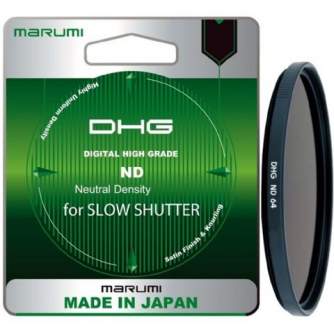 ND neitrāla blīvuma filtri - Marumi Grey filter DHG ND64 67mm - ātri pasūtīt no ražotāja
